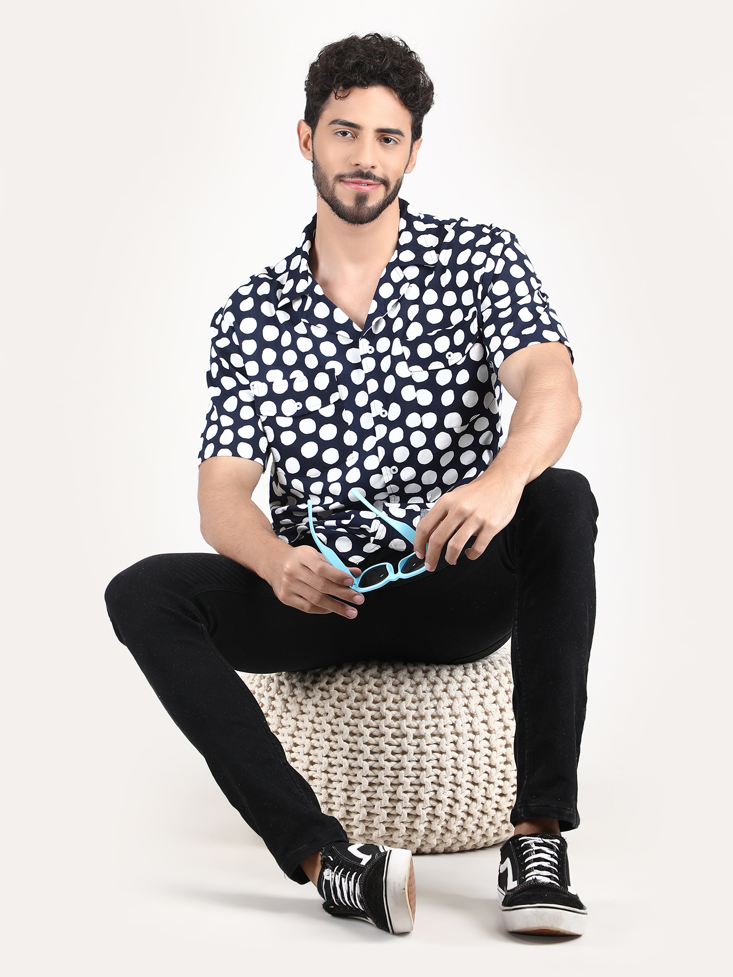 Crafted from high-quality, breathable Viscose Fabric, this shirt is designed for versatility and durability.