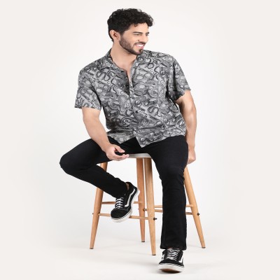 Crafted from high-quality, breathable Viscose Fabric, this shirt is designed for versatility and durability.